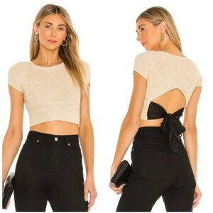 NWT Lovers + Friends Mackenzie Top Nude  Size Small